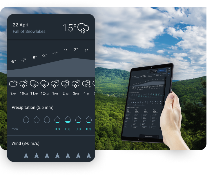 screenshot of EOSDA Forest Monitoring